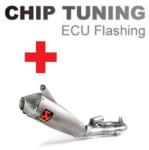 Carmo Yamaha WR 250 F / YZ 250 F/FX 2019-2020 High Performance ECU Flash hangolás + Akrapovic S-Y2MET15-CIBNTA (Stage 3) Carmo Kipufogórendszer Komplett kipufogók Teljes kipufogórendszerek