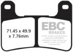 EBC Brakes EBC GPFAX379HH versenypályás/professzionális fékbetét (1 tárcsához, komplett) EBC Brakes Fékrendszer és alkatrészei Fékbetétek, fékpofák és féktárcsák Tárcsafékbetétek