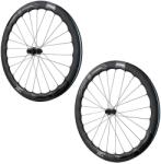 FIR FC 50 PRO Centerlock karbon fekete gravel/országúti tárcsafékes kerékszett 700C, SRAM/Shimano 12 sebességes kazettához, 12-100 és 12-142 átütőtengely, 46-50 mm magas profil, tubeless ready (pár) FIR E