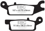 EBC Brakes EBC FA443R fékbetét garnitúra (1 tárcsához) (PROX 37.255102 megfelelője) EBC Brakes Fékrendszer és alkatrészei Fékbetétek, fékpofák és féktárcsák Tárcsafékbetétek