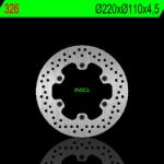 NG Brake Disc NG BRAKES Fix Féktárcsa - 326 NG Brake Disc Fékrendszer és alkatrészei Fékbetétek, fékpofák és féktárcsák Féktárcsák