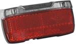 Herrmans H-TRACE hátsó dinamós kerékpár világítás csomagtartóra, fekete (2 LED, be-/kikapcsoló gomb, 50 mm furattáv) HERRMANS Egyéb járművek Kerékpározás Kerékpáros kiegészítők Kerékpár-világítás és láthatóság