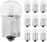 P2R P2R 12V 10W R10W BA15S átlátszó parkolóizzó (10 db/csomag) P2R (Motorisé) Elektromos alkatrészek Világítás és fényjelzés Izzók Jelző- és műszerizzók BA15s jelzőizzók
