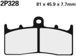 Nissin utcai/terepjáró szinterelt fémbetétek - 2P-328ST NISSIN Fékrendszer és alkatrészei Fékbetétek, fékpofák és féktárcsák Tárcsafékbetétek