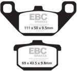 EBC Brakes EBC FA085V V-PAD fékbetét (1 tárcsához, garnitúra) EBC Brakes Fékrendszer és alkatrészei Fékbetétek, fékpofák és féktárcsák Tárcsafékbetétek