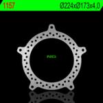 NG Brake Disc NG BRAKES Fix Féknyereg - 1157 NG Brake Disc Fékrendszer és alkatrészei Fékbetétek, fékpofák és féktárcsák Féktárcsák