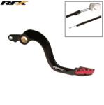 RFX Pro ST hátsó fékkar (kemény anodizált fekete/piros) - Honda CR250 RFX Váz, idomok és járműkiegészítők Lábtartók és lábvezérlés Pedálok Motoros fékpedálok és közvetlen alkatrészeik