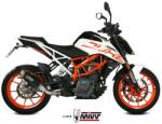 MIVV GP Pro Black rozsdamentes acél kipufogó KTM Duke 125/390 MIVV Kipufogórendszer Kipufogódobok és hangtompítók Komplett kipufogódobok és hangtompítók