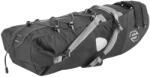 GIST Seatpack SKUAD közepes nyeregtáska, fekete, 5, 5 liter, vízálló, tépőzáras (46x9x11 cm), max. terhelés 5 kg GIST Egyéb járművek Kerékpározás Kerékpáros kiegészítők Kompakt kerékpártáskák Kerékpár-nyer