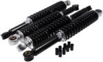 2EXTREME 310mm / 340mm univerzális lengéscsillapító / rugóstag szett fekete M8 / M10 Simson Schwalbe KR51 mopedhez 2EXTREME Futómű és rugózás Hátsó rugózás Lengéscsillapítók