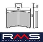 RMS organikus hátsó fékbetét Aprilia Scarabeo 125/Leonardo 250 RMS Fékrendszer és alkatrészei Fékbetétek, fékpofák és féktárcsák Tárcsafékbetétek