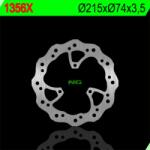 NG Brake Disc NG BRAKES Petal Fix Féknyereg - 1356X NG Brake Disc Fékrendszer és alkatrészei Fékbetétek, fékpofák és féktárcsák Féktárcsák