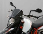 MRA sport szélvédő KTM 990 Supermoto SM/SMR, 08-, fekete MRA Váz, idomok és járműkiegészítők Szélvédők és tartozékaik Szélvédők Motorkerékpár- és robogószélvédők