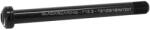 Blackbearing első átmenő tengely, rögzítővel, menet: M12x1.0 mm, 12x100 mm, fekete (123 mm teljes hossz, ebből 16 mm menetes rész) BLACKBEARING Egyéb járművek Kerékpározás Kerékpár-alkatrészek Kerékpárkerekek és k