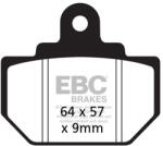 EBC Brakes EBC FA111 első fékbetét garnitúra (1 tárcsához) EBC Brakes Fékrendszer és alkatrészei Fékbetétek, fékpofák és féktárcsák Tárcsafékbetétek