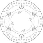BREMBO Oro Lengőféktárcsa - 78B40844 BREMBO Fékrendszer és alkatrészei Fékbetétek, fékpofák és féktárcsák Féktárcsák