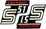 OEM Standard Írás S51 Elektronikus fólia / matrica fekete-piros 2 db Simson S51 készülékhez OEM Standard Váz, idomok és járműkiegészítők Matricák és járműdekoráció Egyéb matricák és dekorációs elemek