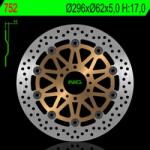 NG Brake Disc NG BRAKES Lebegő féktárcsa - 752 NG Brake Disc Fékrendszer és alkatrészei Fékbetétek, fékpofák és féktárcsák Féktárcsák