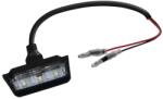 TAAC LT01 univerzális rendszámtábla-világítás, 3 LED, átlátszó-fekete (M8, hossz: 25 mm, szélesség: 50 mm), prémium minőség, ECE jóváhagyott TAAC Elektromos alkatrészek Világítás és fényjelzés Hátsó lámpák