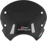 Faco motor szélvédő DUCATI 400-800 SCRAMBLER 2015-2019, füstszínű, rövid (magasság: 300 mm) Faco Váz, idomok és járműkiegészítők Szélvédők és tartozékaik Szélvédők Motorkerékpár- és robogószélvédők