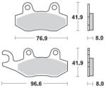 Moto Master Fékbetétek első Moto Master Pro Racing GP YZ 92-97 / RM 87-95 Moto Master Fékrendszer és alkatrészei Fékbetétek, fékpofák és féktárcsák Tárcsafékbetétek