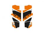 BLACKBIRD Dream 4 Radiátor Louver Grafikai Készlet - KTM SX/SX-F BLACKBIRD Váz, idomok és járműkiegészítők Matricák és járműdekoráció Egyéb matricák és dekorációs elemek