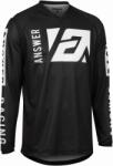 ANSWER A22 Syncron Merge Gyerek Mez Fekete/Fehér XL méret ANSWER Ruházat és védőfelszerelés Motocross ruházat Motocross mezek