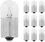 Flösser 24V 10W R10W BA15S átlátszó izzó (parkolófény), 10 darabos csomag FLOSSER Elektromos alkatrészek Világítás és fényjelzés Izzók Jelző- és műszerizzók BA15s jelzőizzók