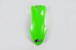 UFO első sárvédő KX zöld Kawasaki KLX110 UFO Váz, idomok és járműkiegészítők Motorkerékpár- és robogó-sárvédők Komplett motorkerékpár- és robogó-sárvédők