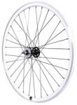SELECTION P2R (Vélo) P2R 30 mm fehér hátsó kerék országúti/fixie/pálya kerékpárhoz, kétoldalas menetes agy + 16T fogaskerék SELECTION P2R (Vélo) Egyéb járművek Kerékpározás Kerékpár-alkatrészek Kerékpárkerekek és kerékalk