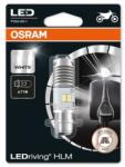 m-tech OSRAM LEDRIVING7 335DWP-01B 4.5W/5.5W/12V P15D-25-1 T19(M5) LED izzó, hideg fehér 6000K M-Tech Elektromos alkatrészek Világítás és fényjelzés Izzók Fényszóróizzók P15d/T19 moped fényszóróizzók