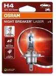 OSRAM H4 Night Breaker Laser izzó 12V 60/55W P43t-38 - 1 darab OSRAM Elektromos alkatrészek Világítás és fényjelzés Izzók Fényszóróizzók H4/HS1/P43t fényszóróizzók