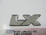 Kymco LX Like 125 sárvédő matrica „LX 87140-LGR5-E11-T01 Kymco Váz, idomok és járműkiegészítők Matricák és járműdekoráció Egyéb matricák és dekorációs elemek