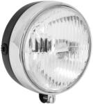 P2R SELECTION P2R első lámpa Peugeot 103 SP, MBK 51, kör alakú, Ø 148 mm, fekete (P26s izzó) SELECTION P2R (Motorisé) Elektromos alkatrészek Világítás és fényjelzés Izzók Fényszóróizzók P26s moped fényszó