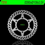 NG Brake Disc NG BRAKES Petal Fix Féktárcsa - 731X NG Brake Disc Fékrendszer és alkatrészei Fékbetétek, fékpofák és féktárcsák Féktárcsák