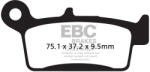 EBC Brakes EBC SFA233 robogó fékbetét garnitúra (1 tárcsához) EBC Brakes Fékrendszer és alkatrészei Fékbetétek, fékpofák és féktárcsák Tárcsafékbetétek