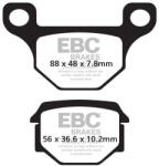 EBC Brakes EBC SFA093 robogó fékbetét szett (1 tárcsához) EBC Brakes Fékrendszer és alkatrészei Fékbetétek, fékpofák és féktárcsák Tárcsafékbetétek