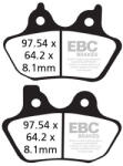 EBC Brakes EBC FA400 fékbetét szett (1 tárcsához) EBC Brakes Fékrendszer és alkatrészei Fékbetétek, fékpofák és féktárcsák Tárcsafékbetétek
