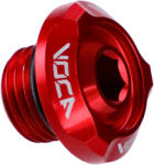 Voca Racing olajbetöltő dugó M14x1, 5 mm piros Minarelli vízszintes motorhoz Voca Racing Motoralkatrészek Motorblokk és rögzítése Olajbetöltő, leeresztő és ellenőrző csavarok