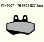 Wesrah VD-9007 fékbetét Wesrah Fékrendszer és alkatrészei Fékbetétek, fékpofák és féktárcsák Tárcsafékbetétek