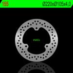 NG Brake Disc NG FÉKEK Fix Fék Tárcsa - 155 NG Brake Disc Fékrendszer és alkatrészei Fékbetétek, fékpofák és féktárcsák Féktárcsák