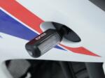 R&G RACING Aero LED irányjelző test fekete / lencse átlátszó (pár), első és hátsó R&G RACING Elektromos alkatrészek Világítás és fényjelzés Irányjelzők Komplett irányjelzők