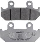 Nissin fékbetét Honda 600 VT C Shadow 1988-1991 első, 125 CB TT 1990 első, 650 XRV Africa Twin 1988-1990 első (2P-216NS) (félfém) NISSIN Fékrendszer és alkatrészei Fékbetétek, fékpofák és féktárcsák Tárcsafé