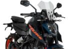 Puig KTM 125/390 Duke 24-25 túra plexi szélvédő (átlátszó) Puig Váz, idomok és járműkiegészítők Szélvédők és tartozékaik Szélvédők Motorkerékpár- és robogószélvédők