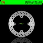 NG Brake Disc NG BRAKES Fix Fék Tárcsa - 799 NG Brake Disc Fékrendszer és alkatrészei Fékbetétek, fékpofák és féktárcsák Féktárcsák