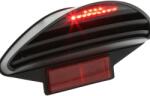 BCD RX LED fekete hátsó lámpa ABE-vel Yamaha Aerox, MBK Nitro 50/100, CPI Aragon, Hussar, Aprilia Rally féklámpa kompatibilis BCD Elektromos alkatrészek Világítás és fényjelzés Hátsó lámpák és hátsó világ