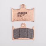 Braking Sintered 707CM55 első fékbetét Braking Fékrendszer és alkatrészei Fékbetétek, fékpofák és féktárcsák Tárcsafékbetétek