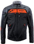 Kenny Racing 2025 Adventure/enduro Kabát Softshell Modell Black/orange Kolo
