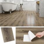  Padlópanel öntapadós vízálló 90x15 cm 32 db Barna (B0C7VB6CFM)