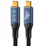 PremiumCord Usb-c USB4 2.0 kábel 80 Gb/s 16K 60Hz 240W Thunderbolt 5, 1, 2 m (ku4ca12)